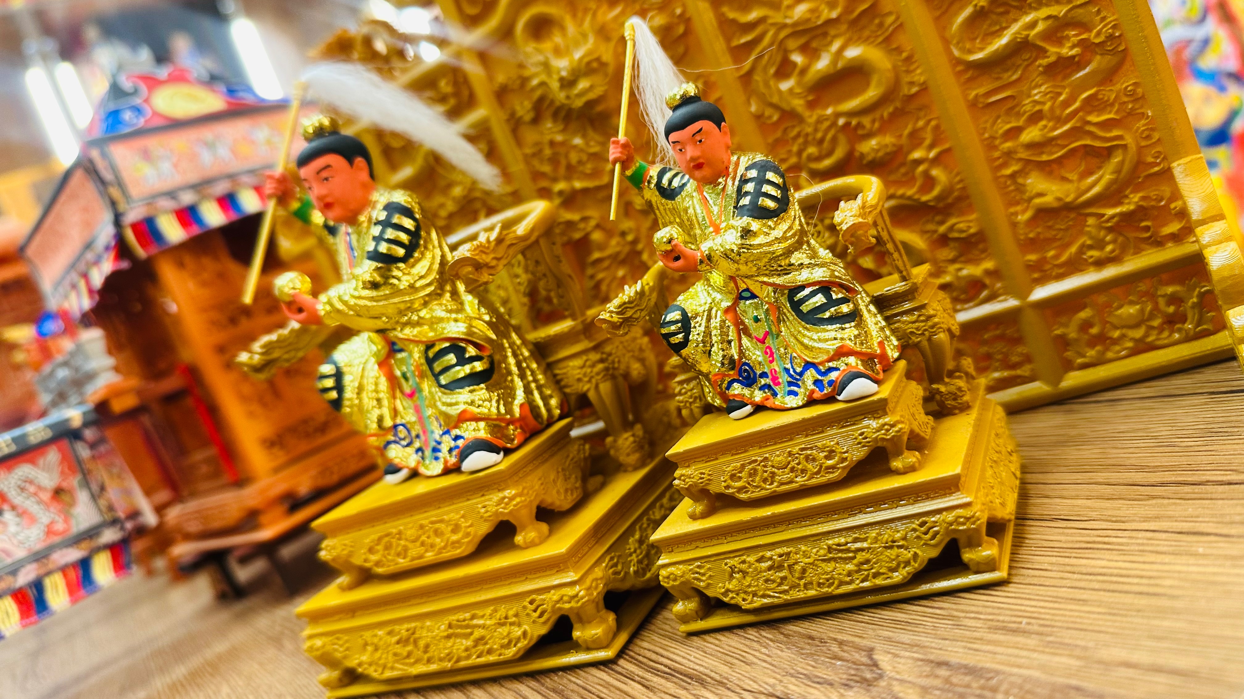 五福大帝 宣靈公 （含拖椅）