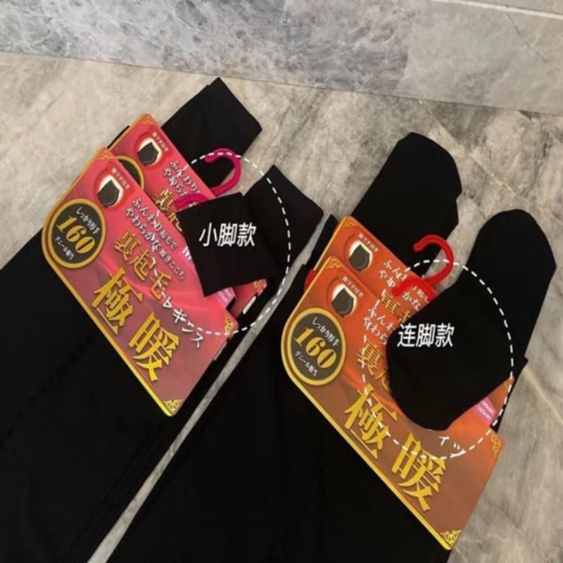 小腳款保暖褲襪
