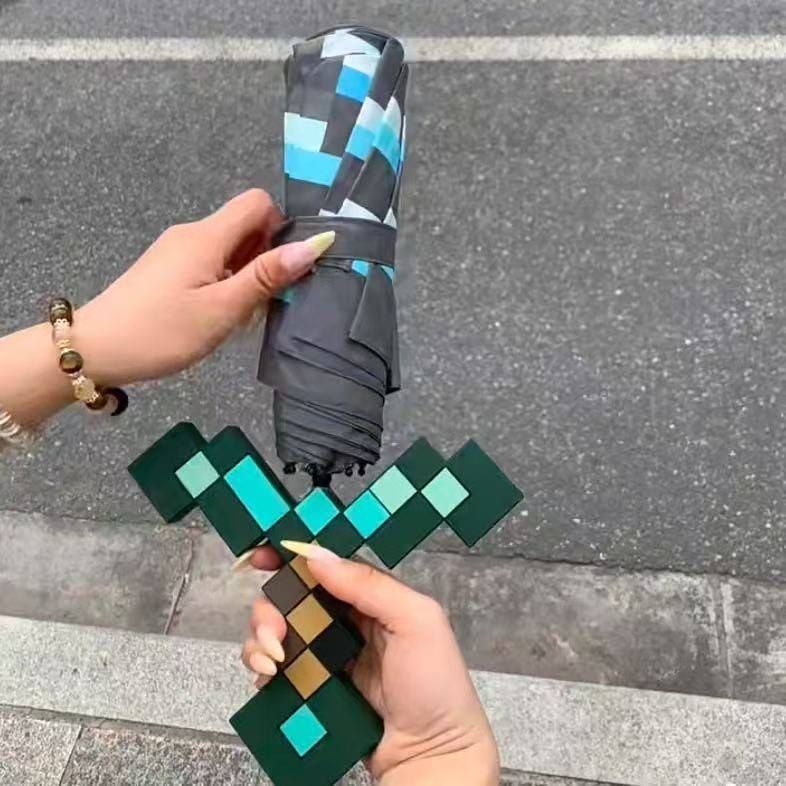 🟪🟨我的世界鑽石雨傘🟦🟩