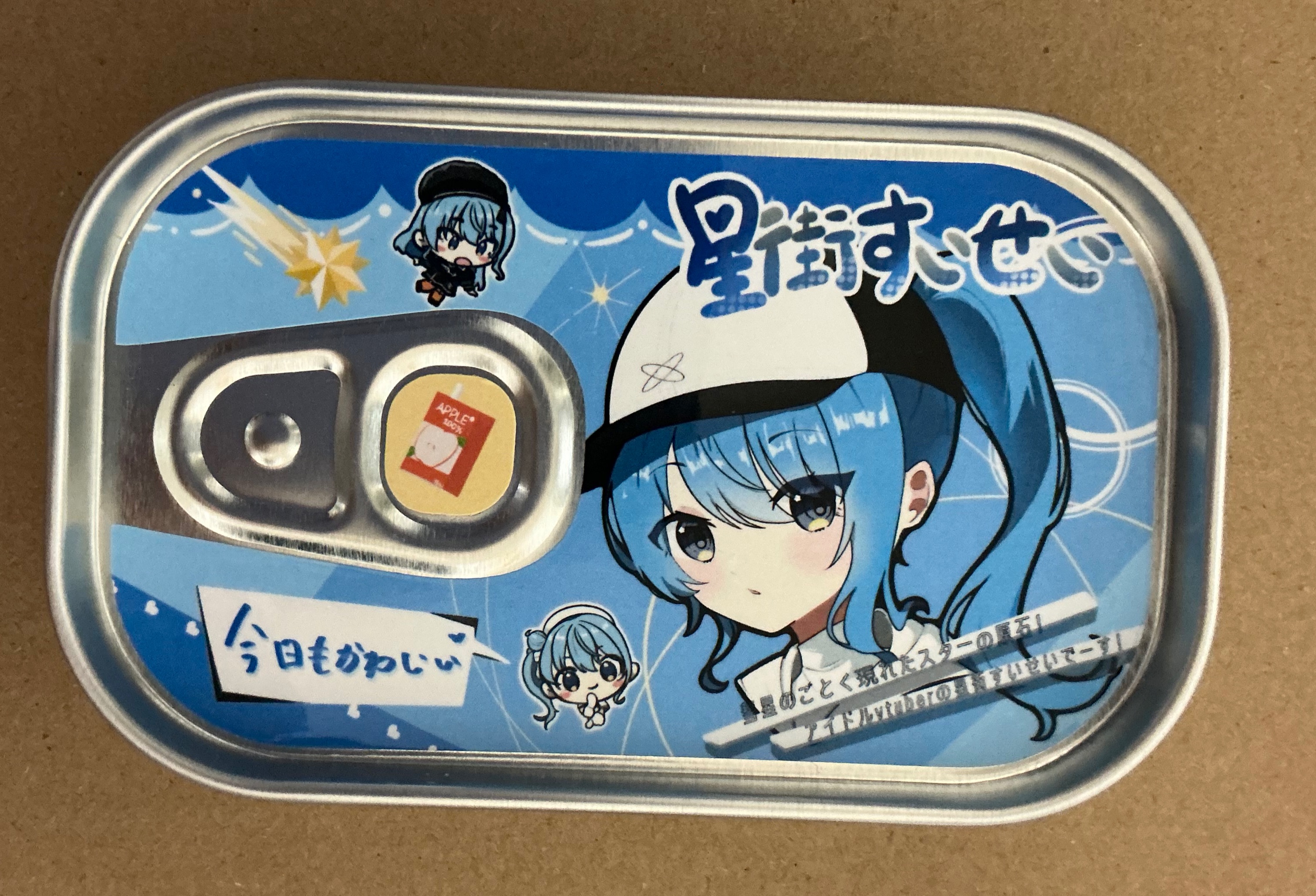 星街罐頭造型鐵盒