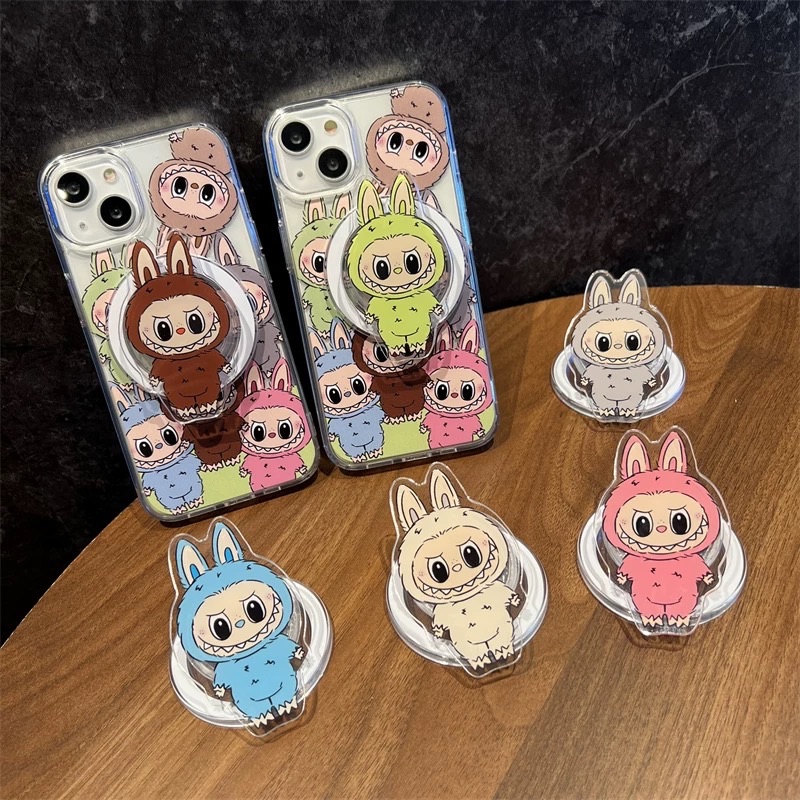Labubu手機殼+磁吸支架🔥特價$299元