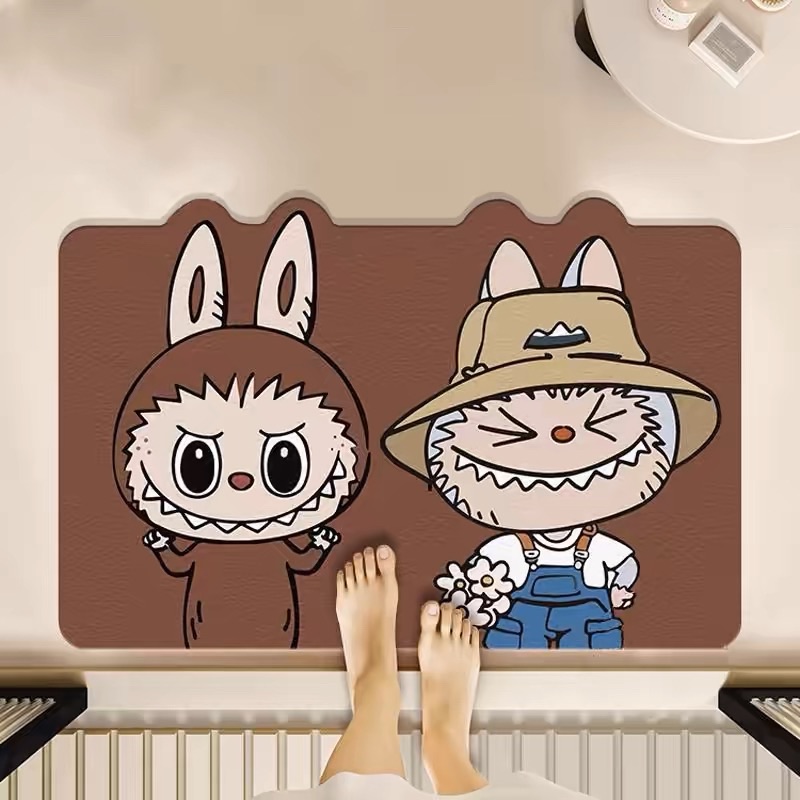 拉布布軟蓕藻土吸水地墊