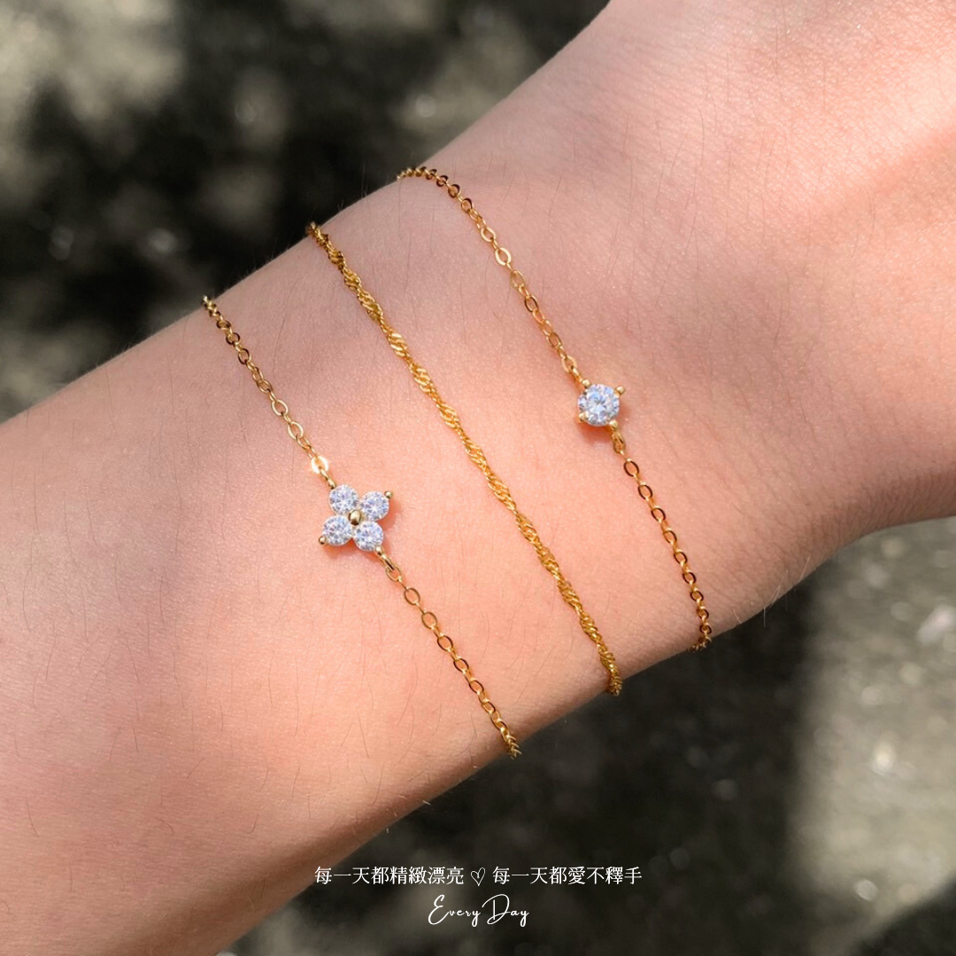 [最多人喜歡！限定優惠] 秀氣手鍊任選2件折$50！