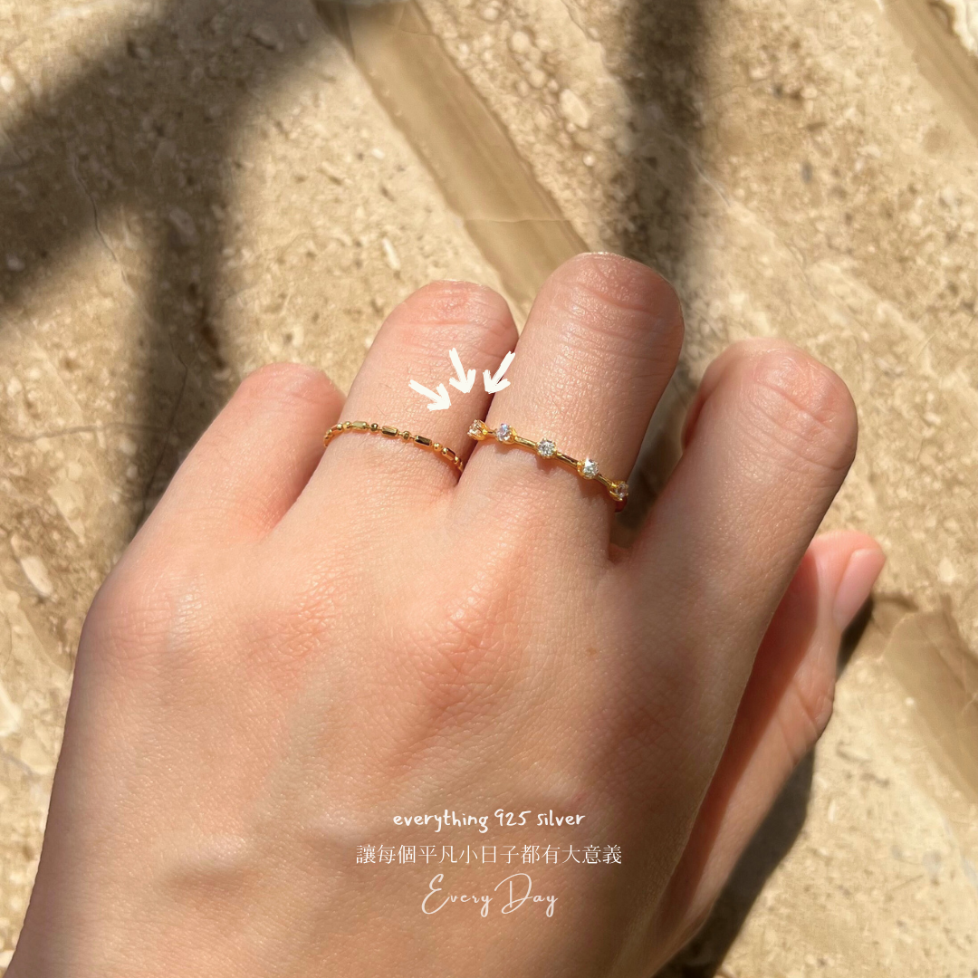 [1月新品] 質感純銀．浪漫花冠戒指