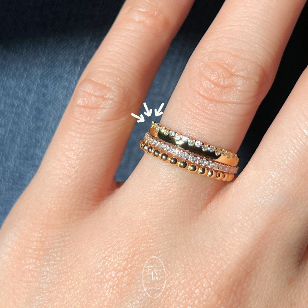 [2月新品！只有我們有~] 質感純銀．繁星 莫桑鑽戒指