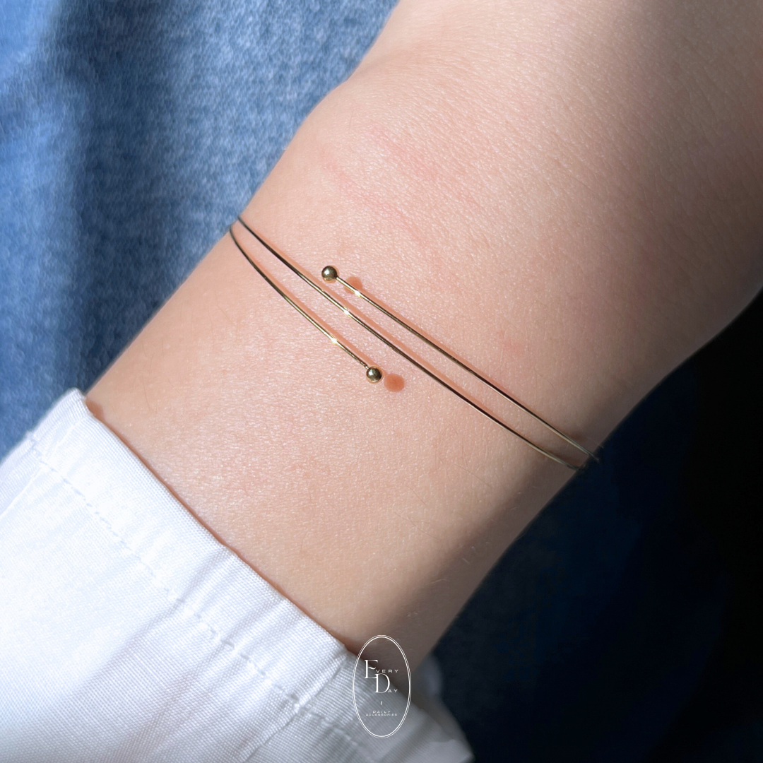 [3月新品！全新系列] 質感 stainless steel 不鏽鋼．星環 記憶手環