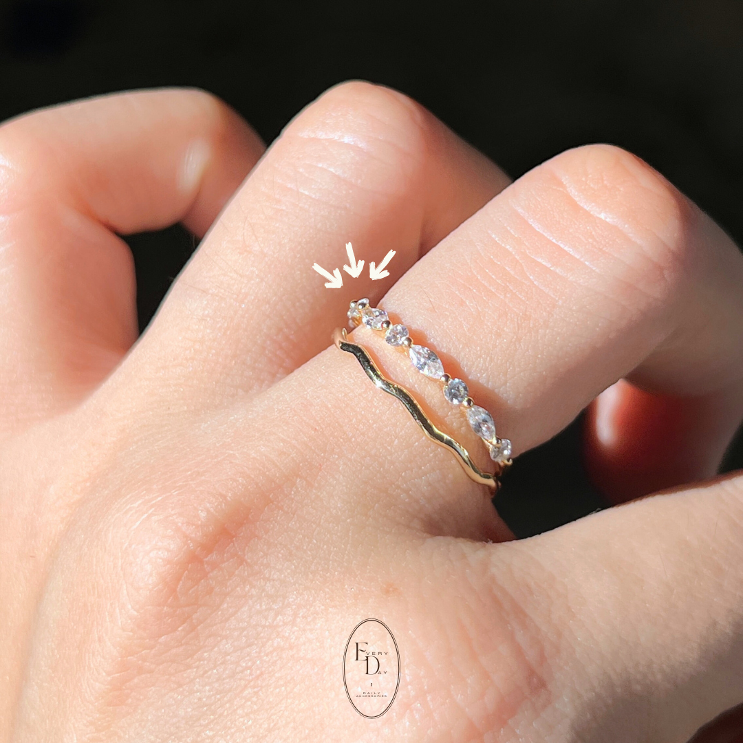 [8月新品！線戒新成員~] 質感純銀．盛夏水映線戒