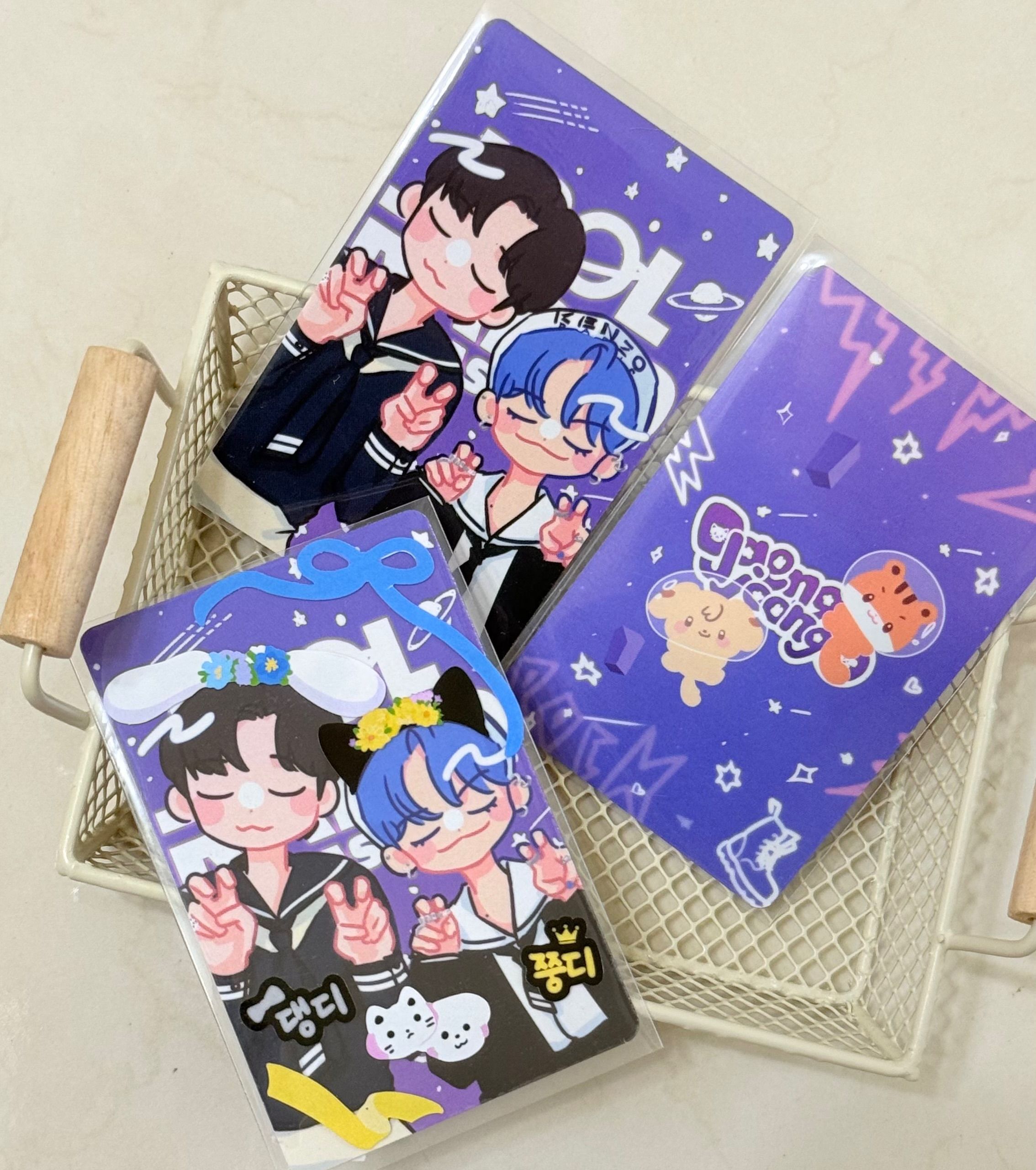愛豆拉小卡貼紙組