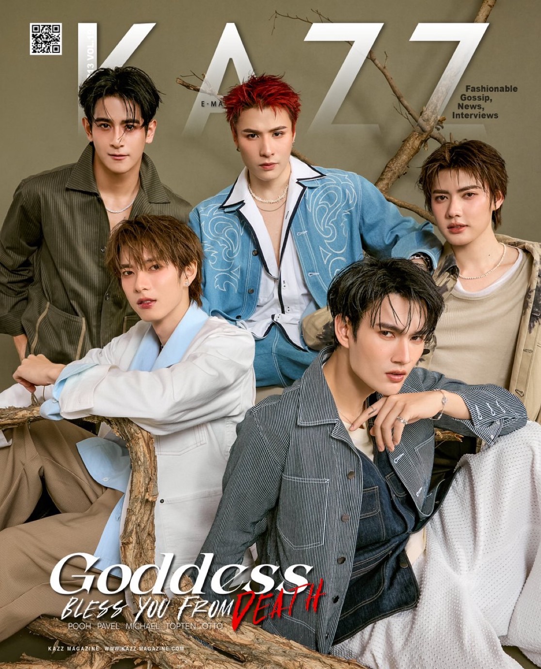 預購｜泰國KAZZ 213-封面Goddess Bless You From Death