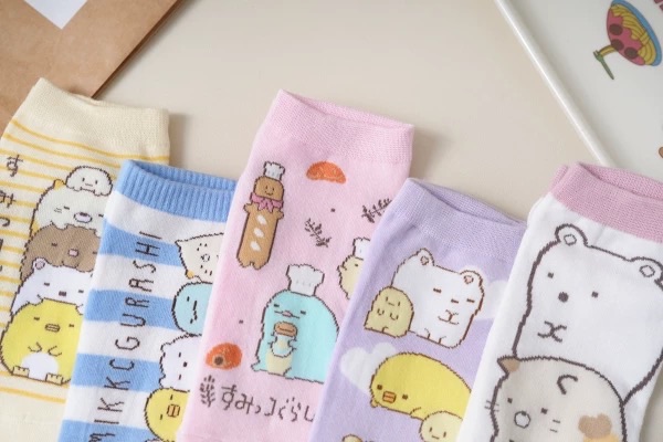 可愛卡通短筒襪子🧦