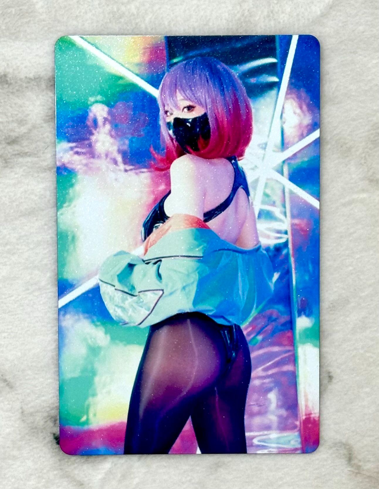 ✰5月新款✰ 優花花  露娜Luna Cosplay No.1★閃點金屬卡片/雙面