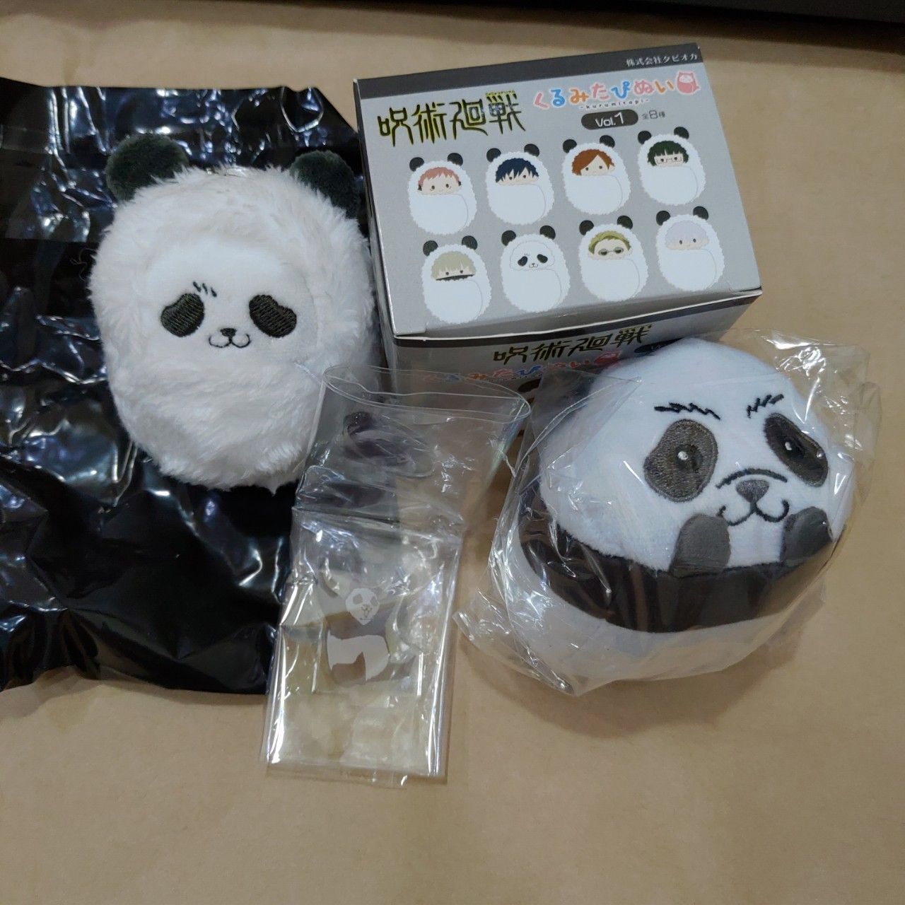 熊貓寶寶娃+趴娃+mini立牌