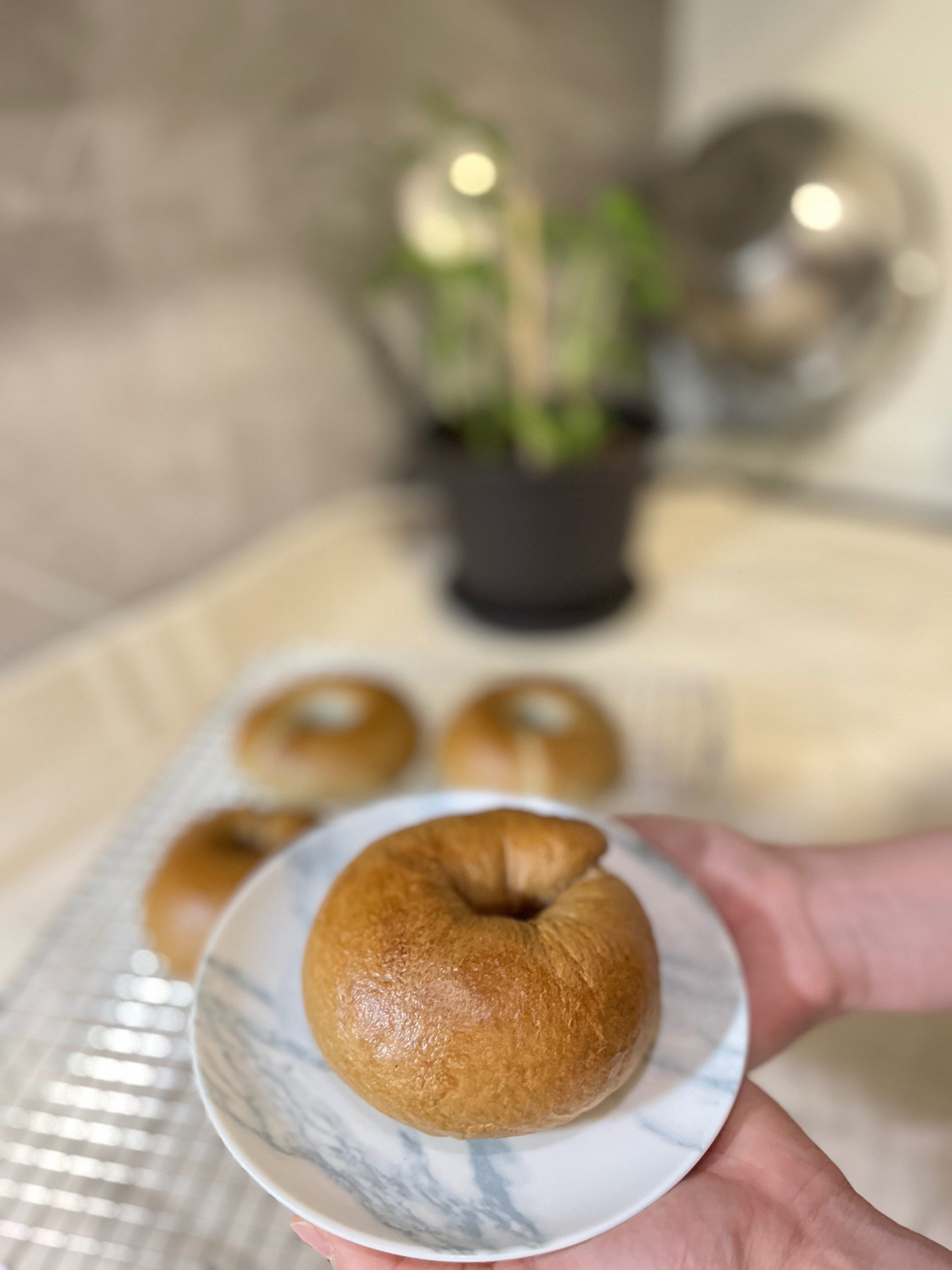 咖啡乳酪貝果