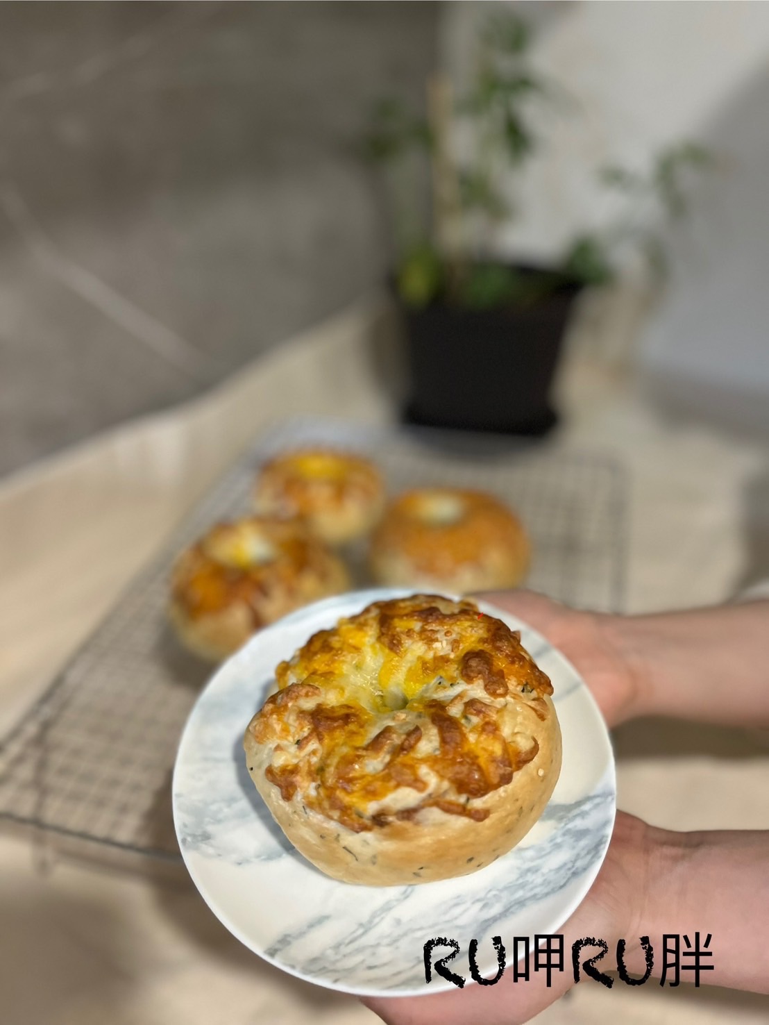 番茄起司貝果