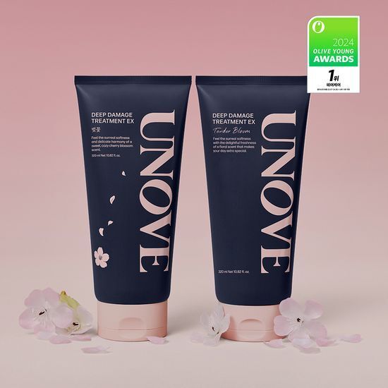UNOVE 蛋白護髮膜 320ml+320ml--贈送蛋白護髮精油迷你鑰匙圈