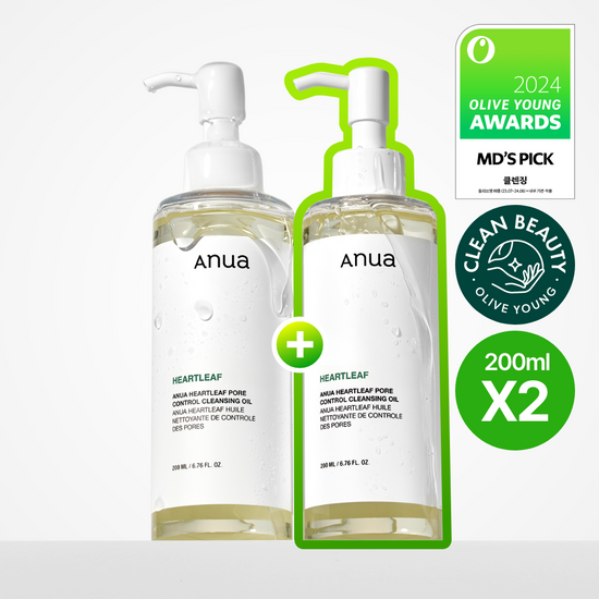 Anua 魚腥草淨膚卸妝油 200ml + 200ml