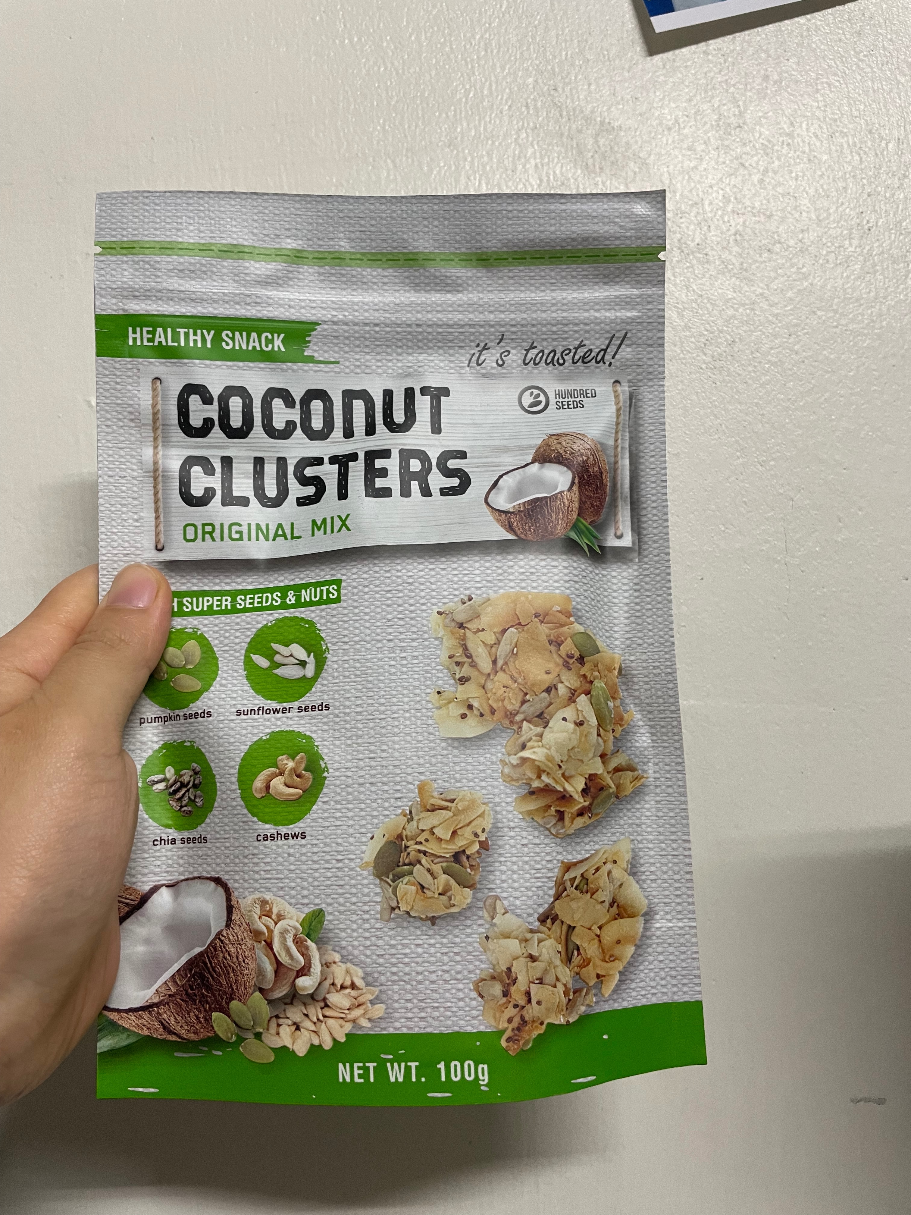 椰子堅果脆片