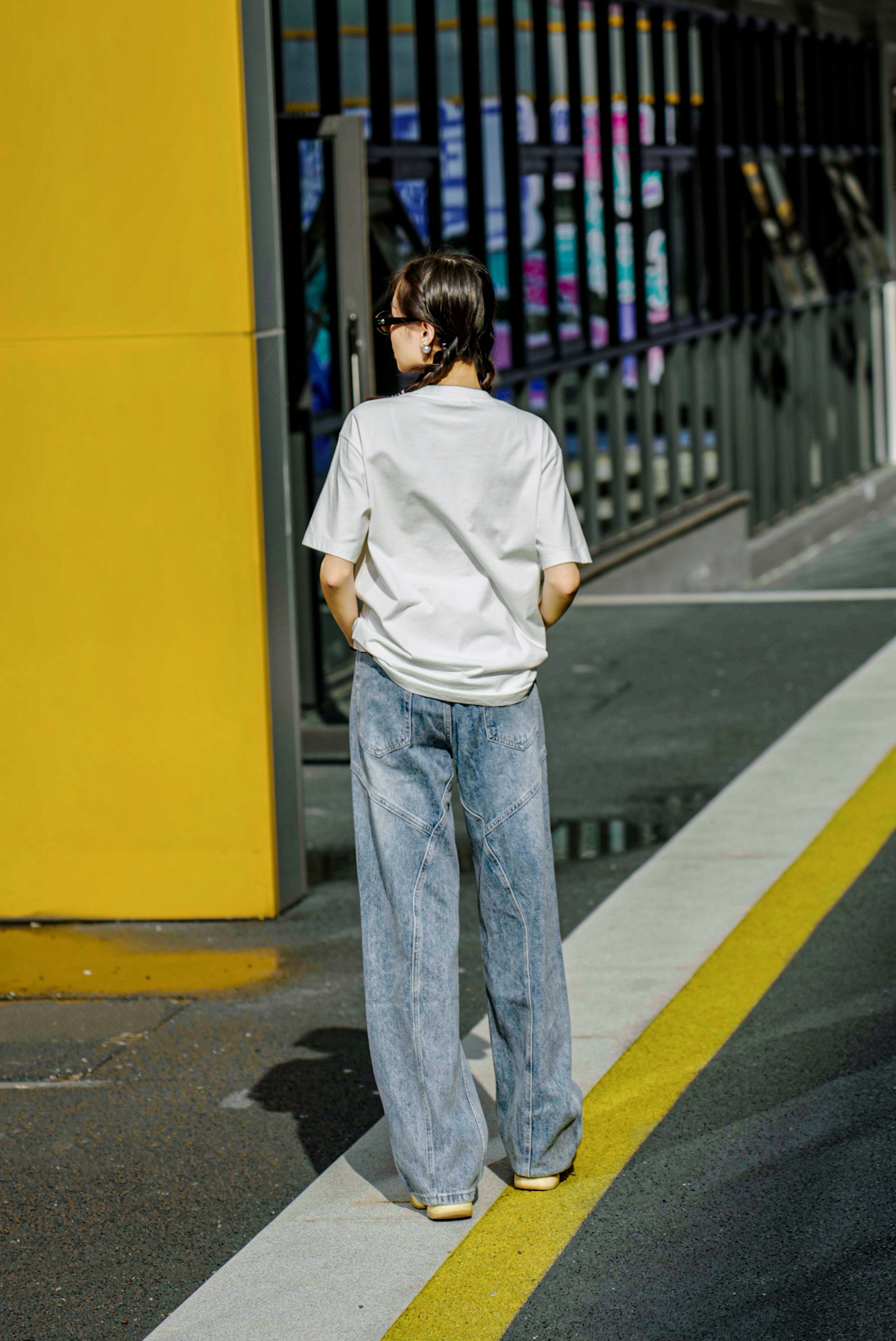 -現貨-男女同款-78.6%～88.4%純棉水洗牛仔褲（顏色不同棉度不同）