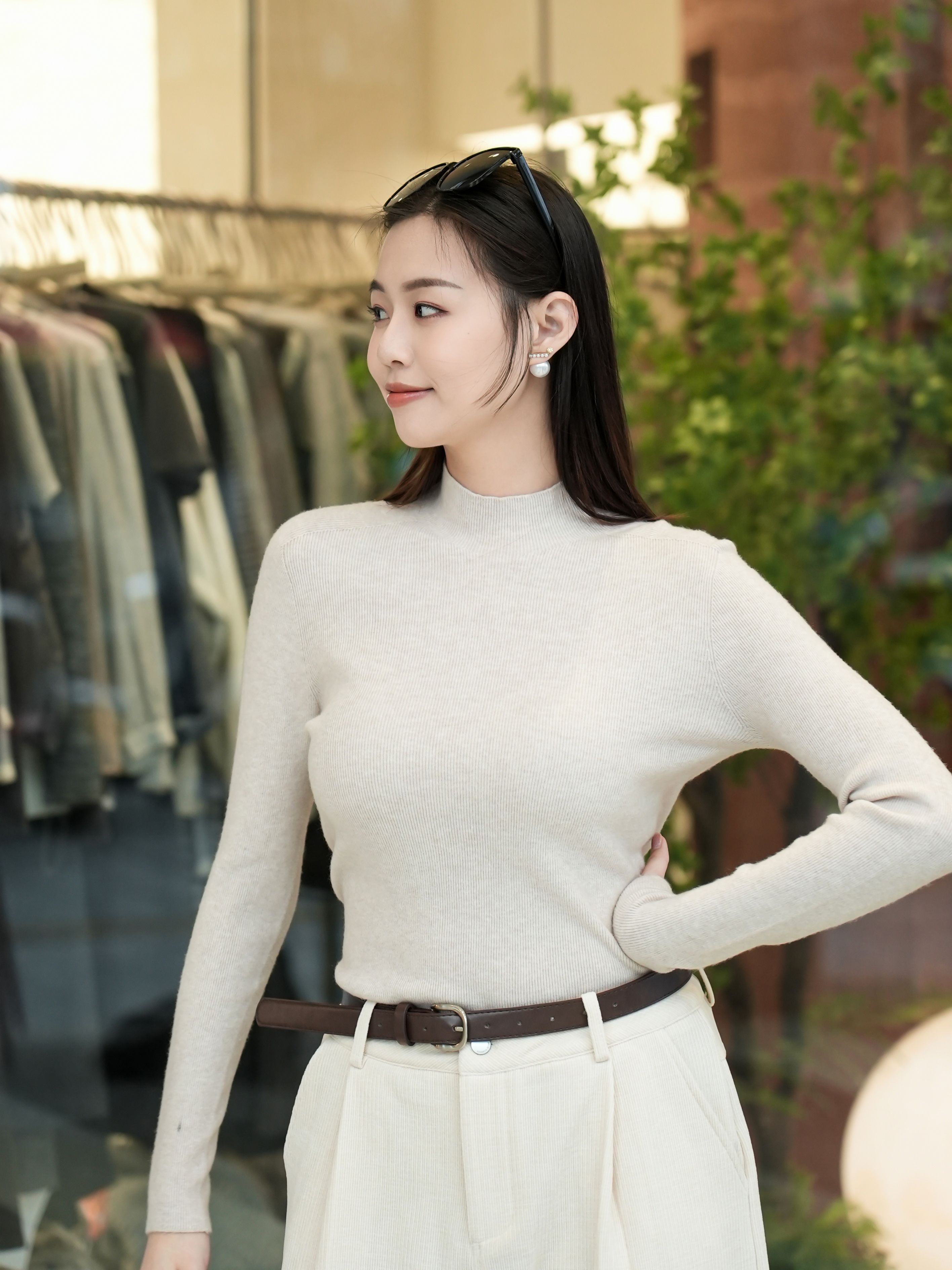 -預售-圓領羊毛內搭