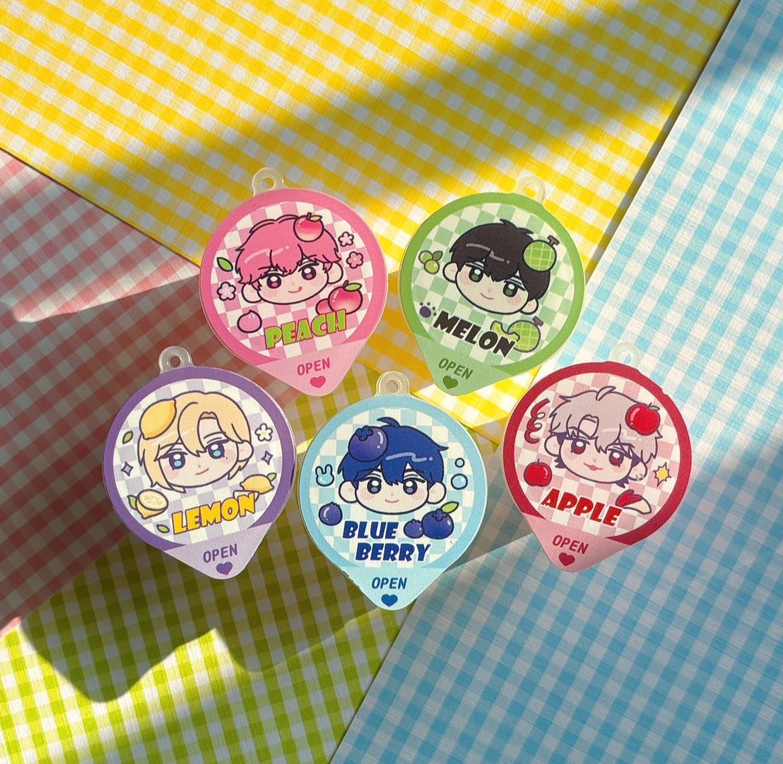 【新品】五彩水果布丁