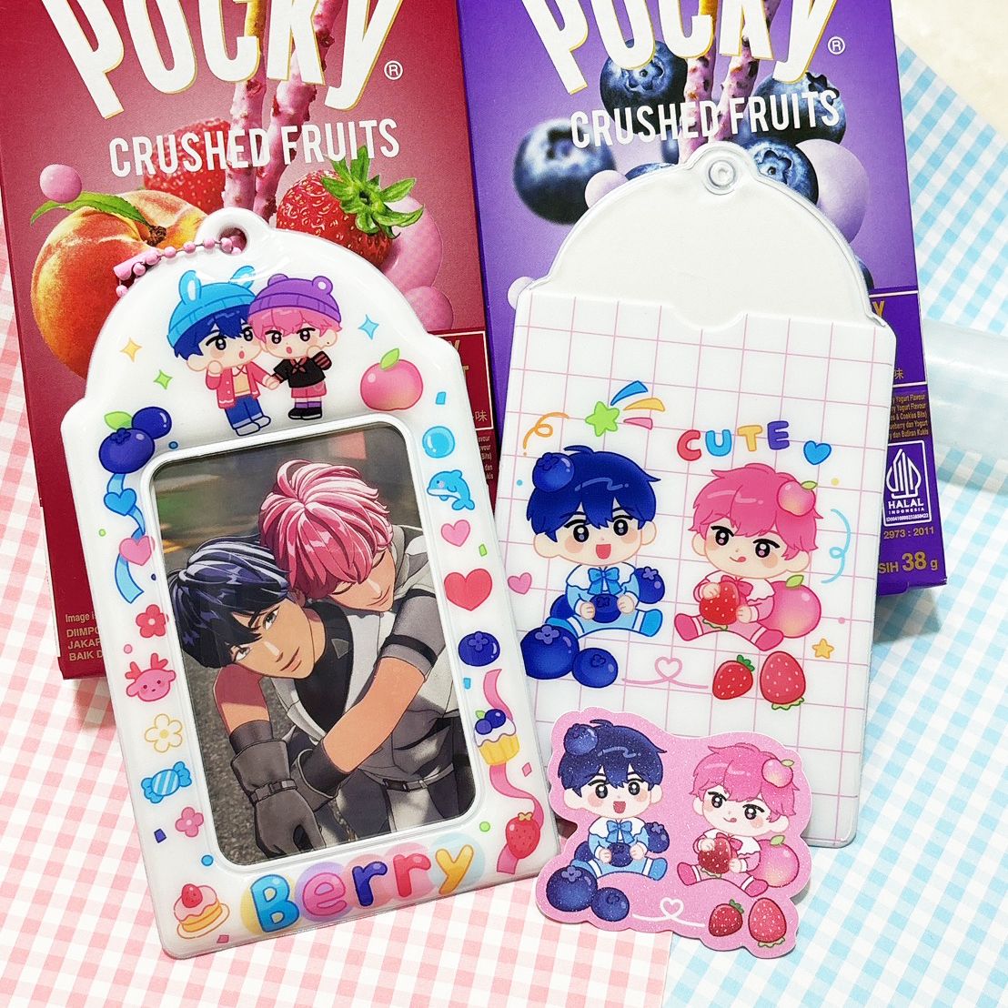 【新品】莓莓賴卡套💙💗