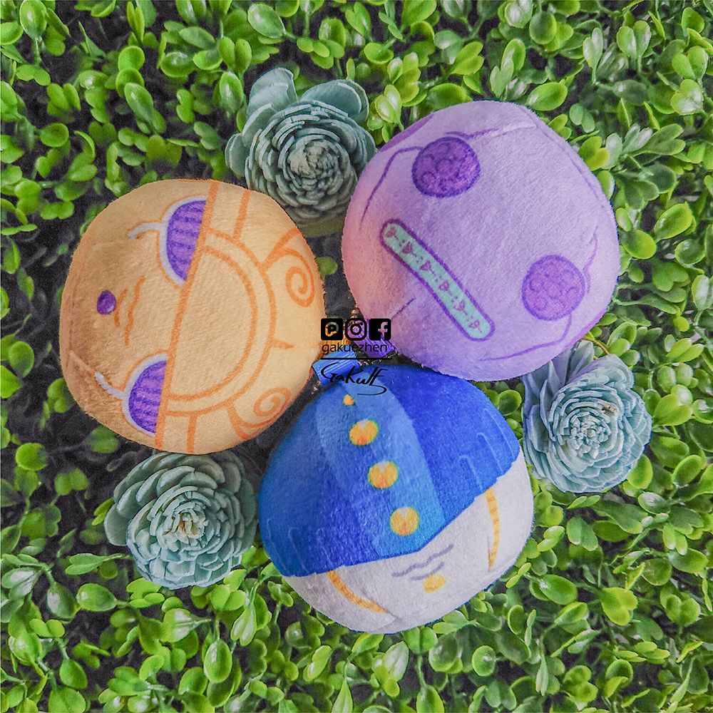 ✦啾啾替身糰子吊飾✦｜JoJo的奇妙冒險｜黃金之風｜替身｜同人｜鋼鏈手指｜憂鬱藍調｜黃金體驗