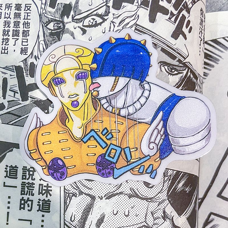 這個味道...是替身的味道...！｜透明貼紙