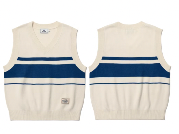 【韓牌oioi】條紋針織背心（兩折出！！）