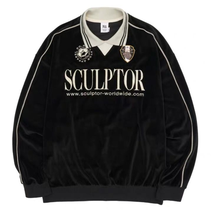 【Sculptor】韓牌絲絨感大學T（很有值感跟份量）