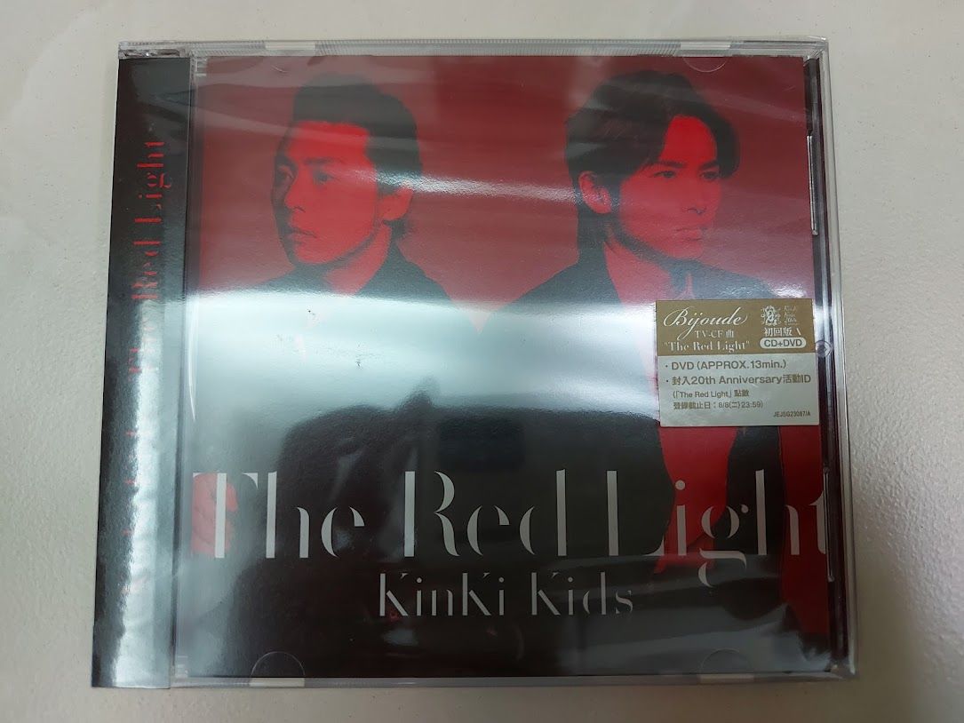 單曲 The Red Light 台壓初回A（CD+DVD） 全新未拆