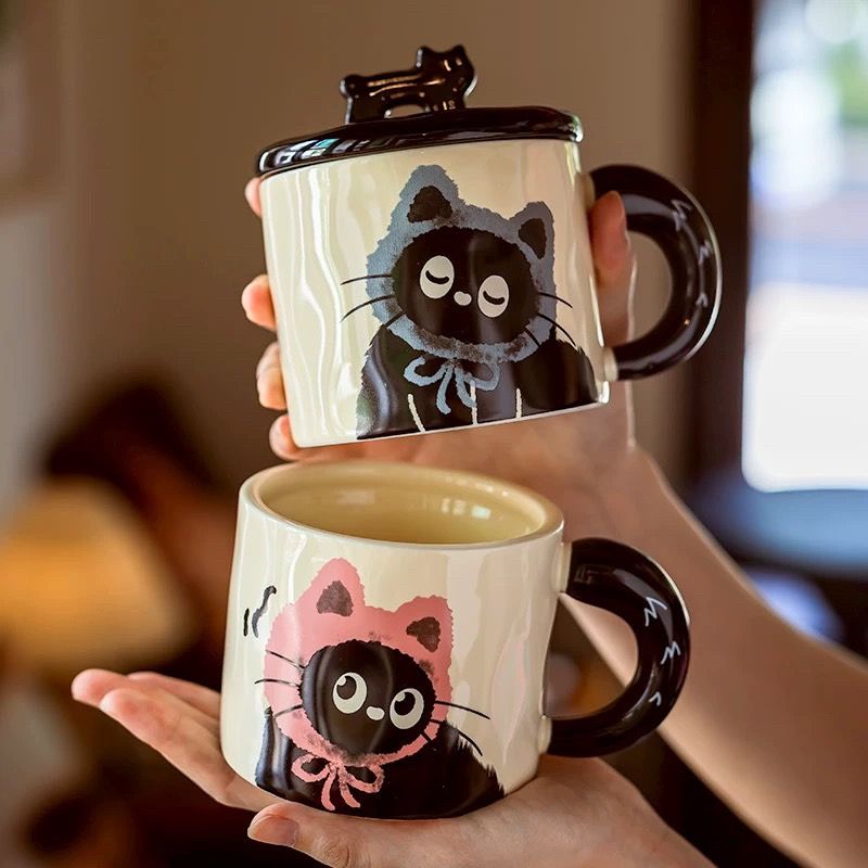 可愛貓咪陶瓷馬克杯