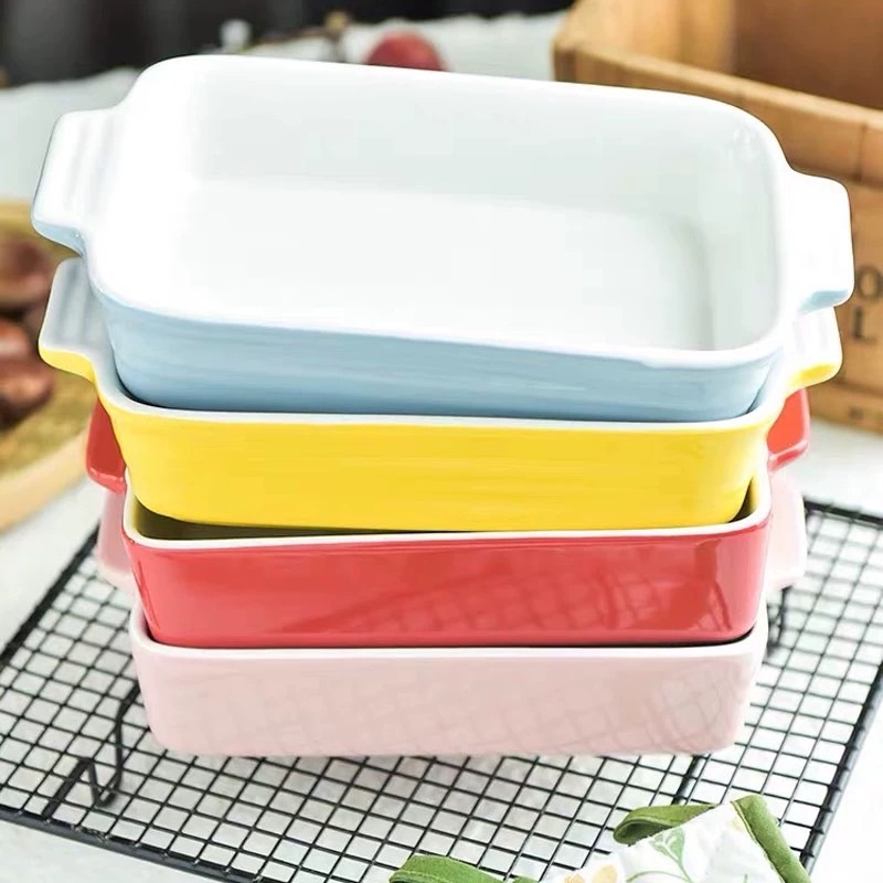 陶瓷烤盤焗飯盤微波爐烤箱專用