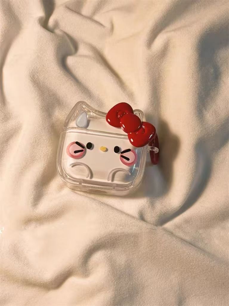哈囉kt透明耳機殼