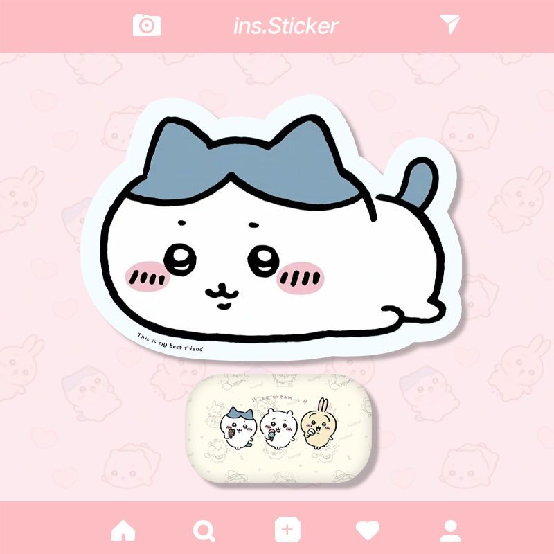 吉伊卡哇造型滑鼠墊
