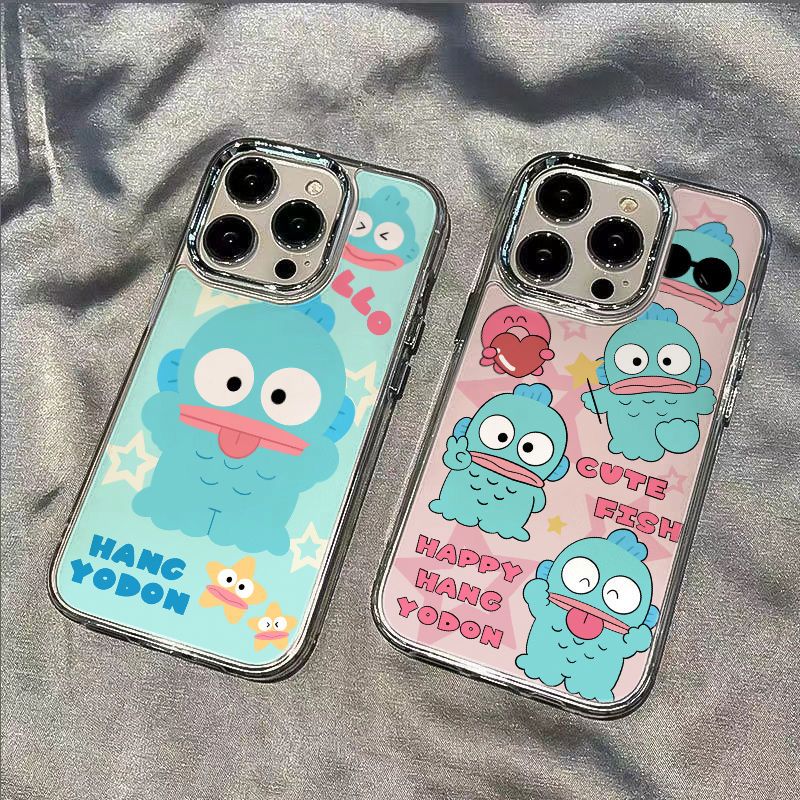 醜魚漢頓金屬框手機殼