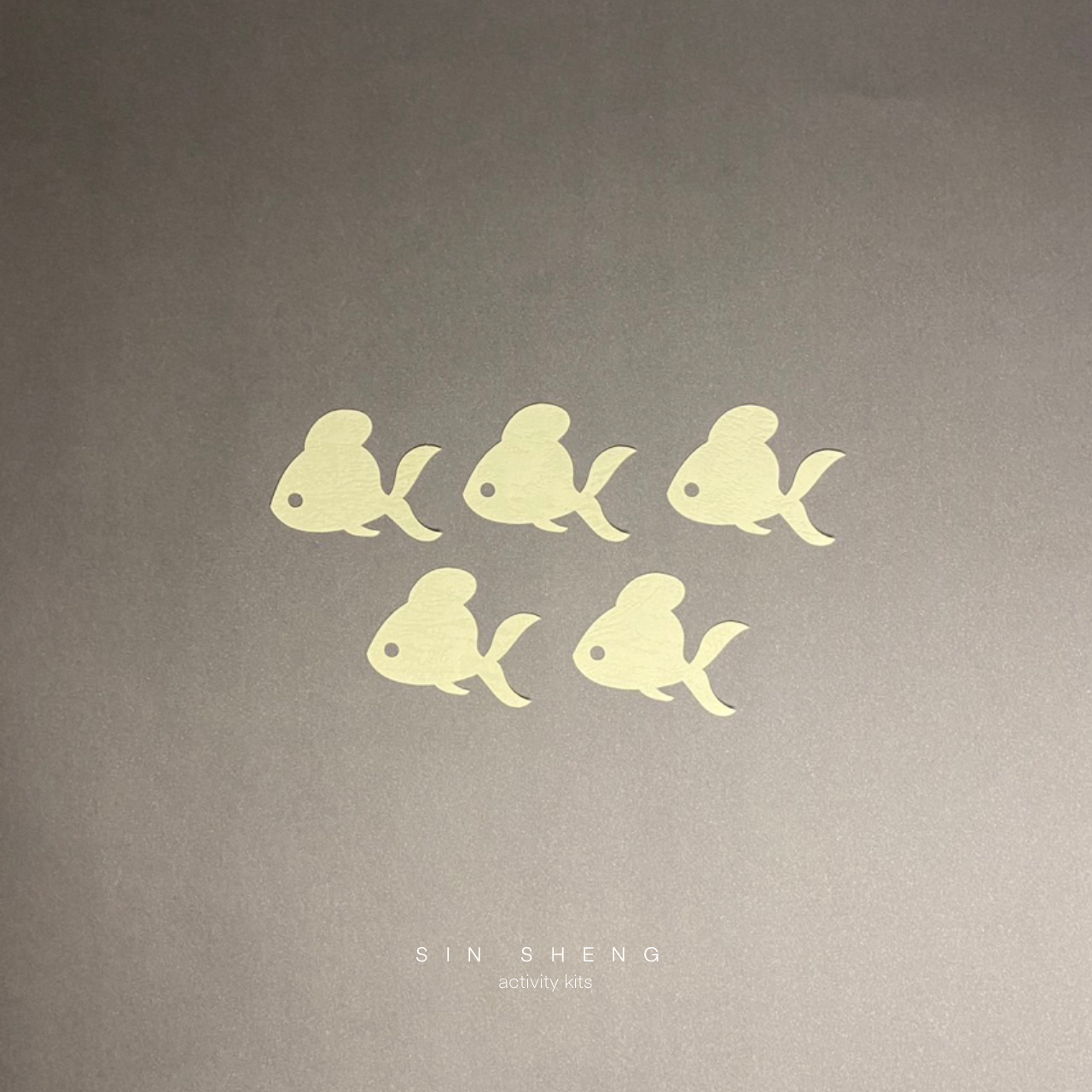 【現貨】金魚紙雕（一組5入）