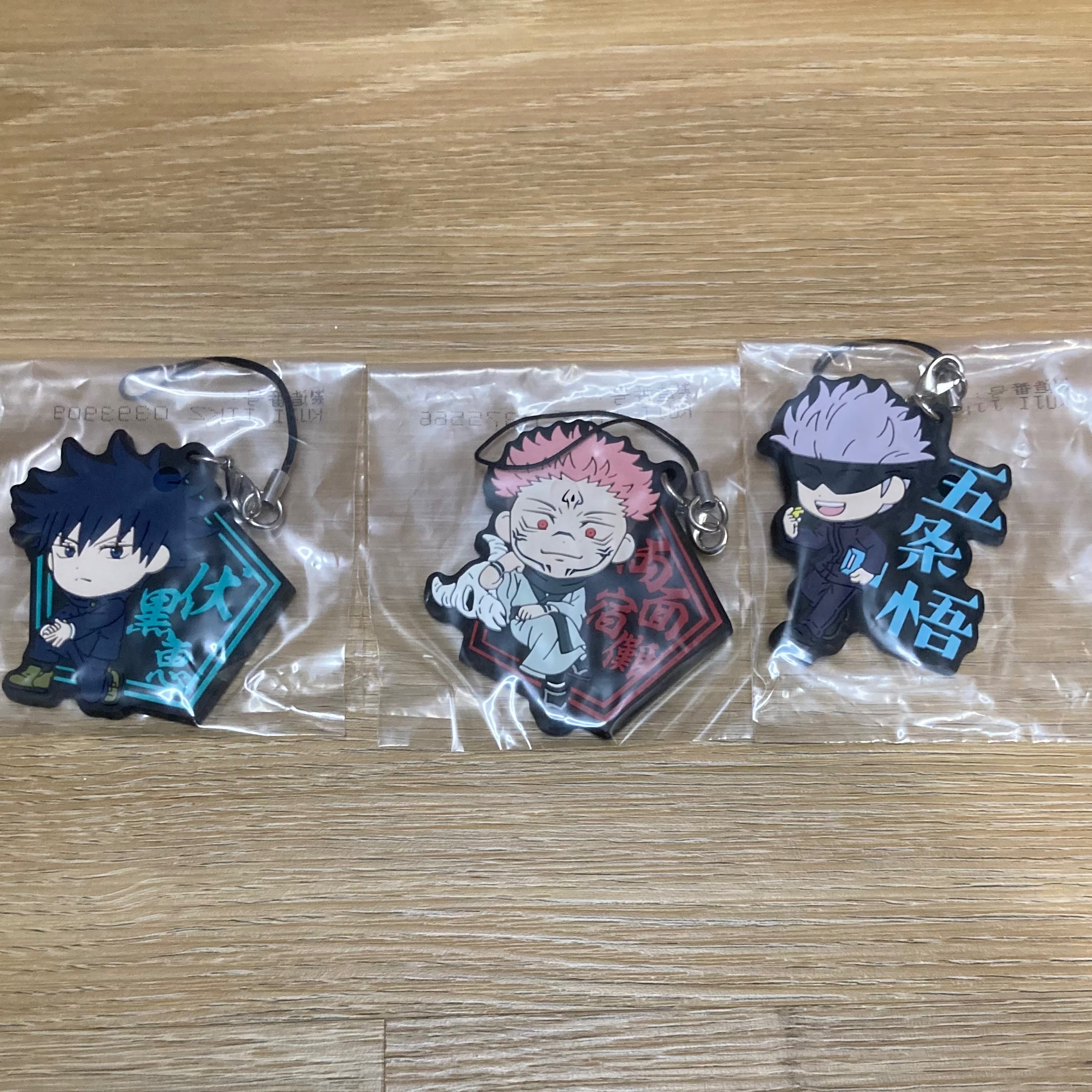 ✎咒術迴戰_軟膠吊飾