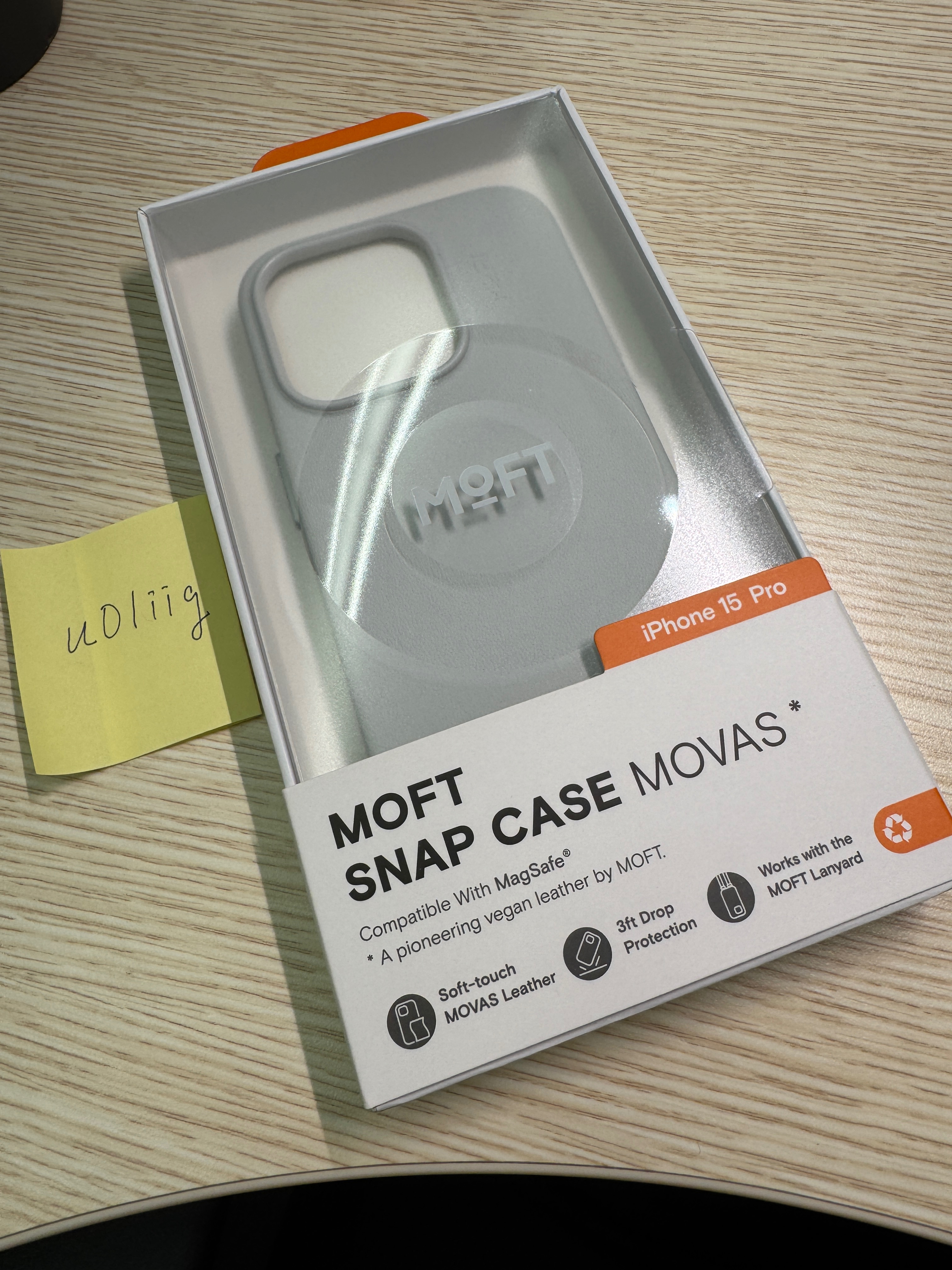 Moft 手機殼 for i15 Pro/羅技combo touch
