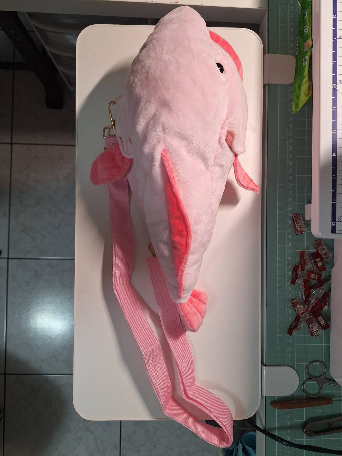 水滴魚娃娃包