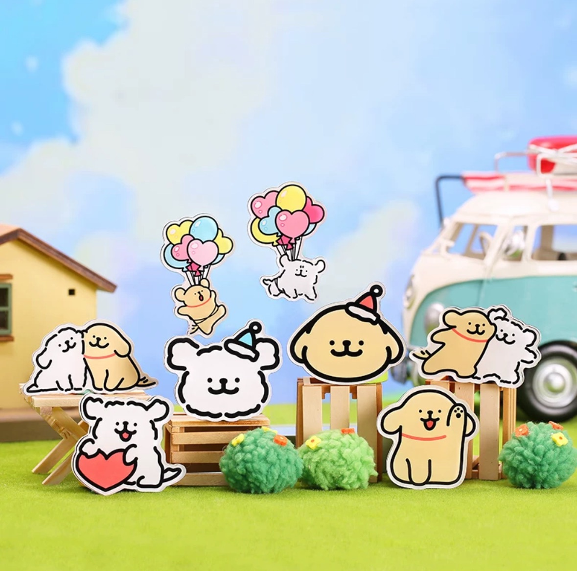 ❤️正版線條小狗冰箱/磁鐵貼❤️