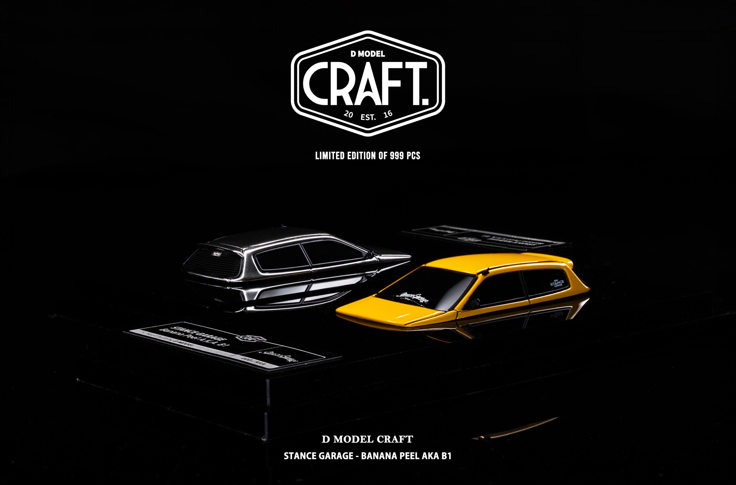 D MODEL CRAFT STANCE GARAGE - Banana Peel AKA B1