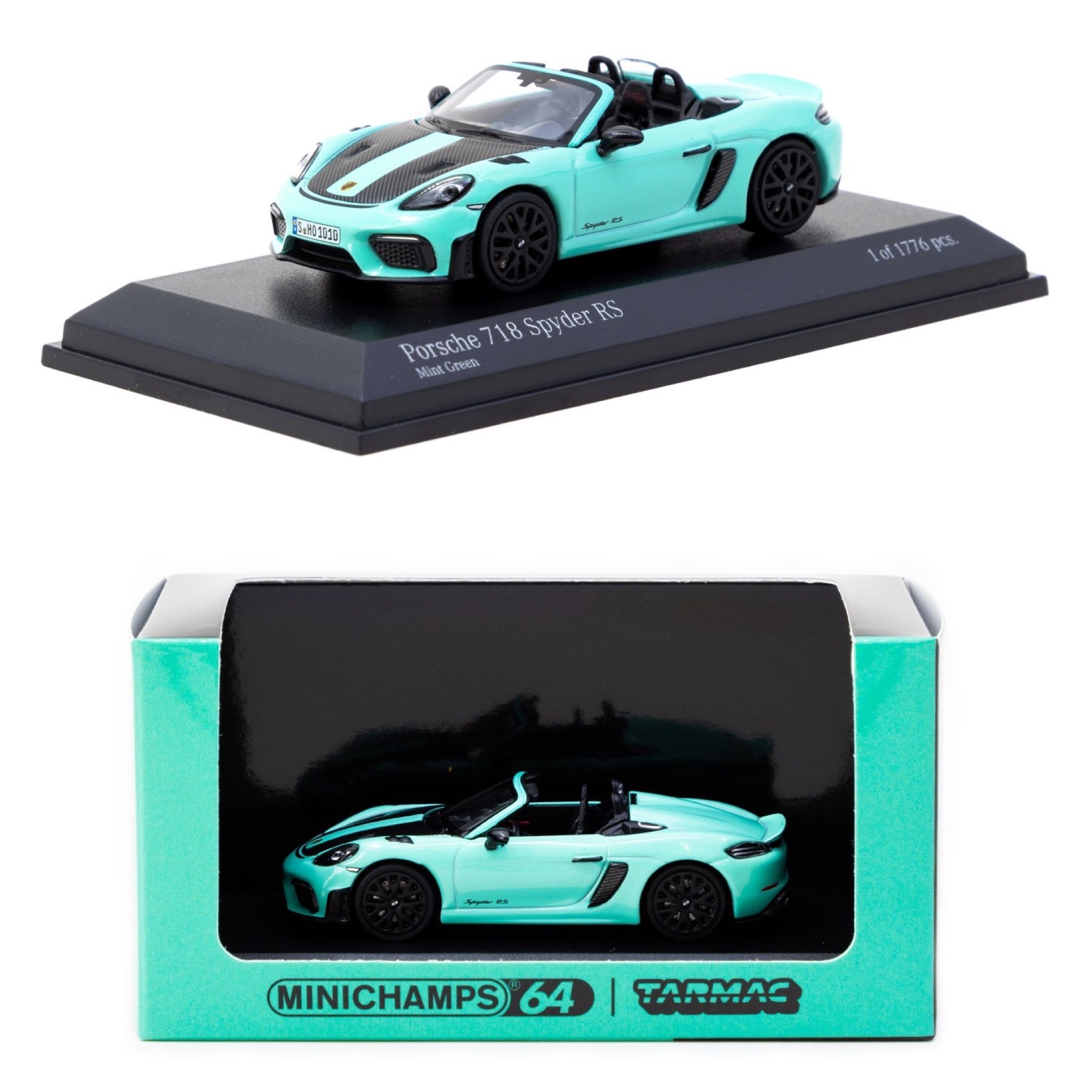Porsche 718 Spyder RS Mint Green 全球特別限定版❗️