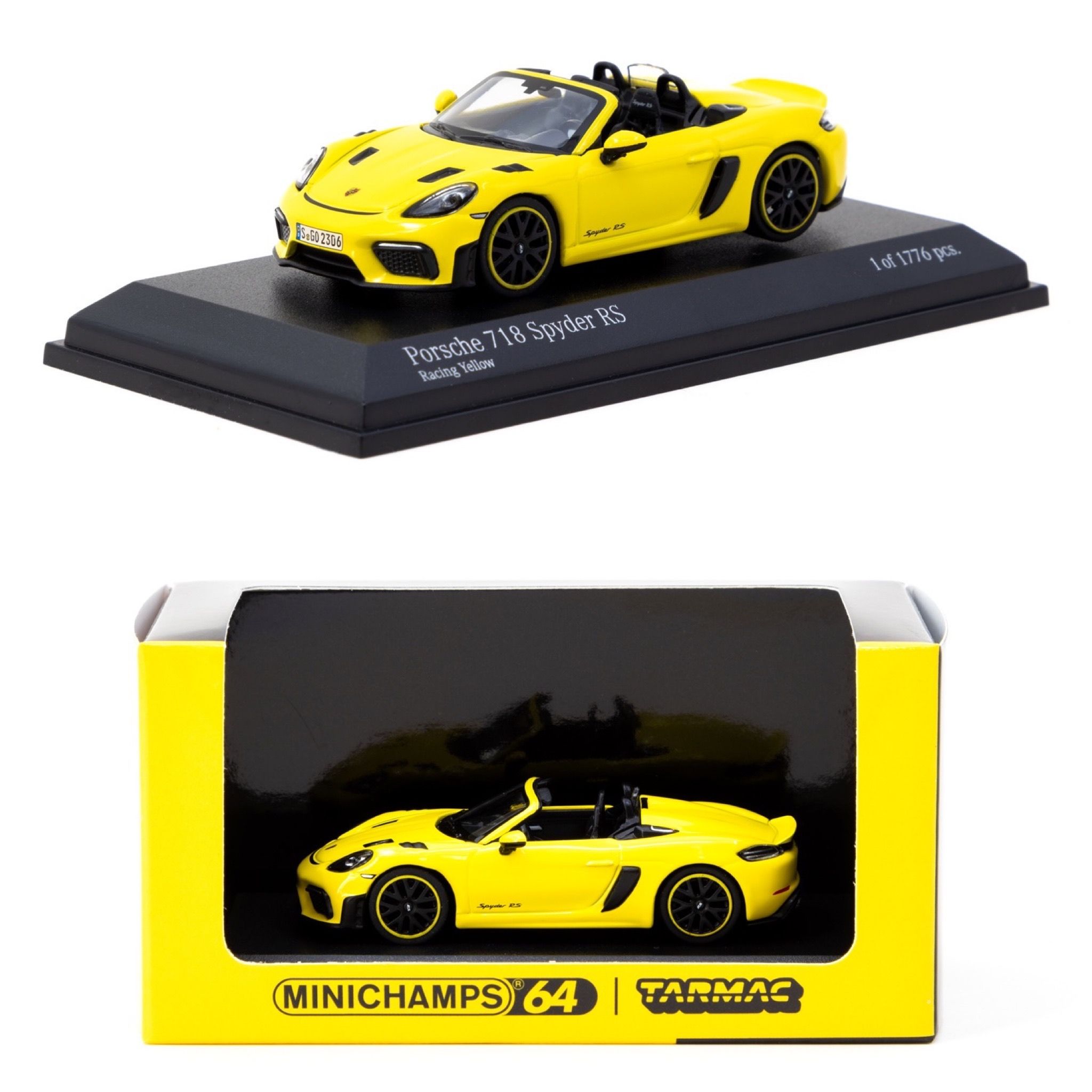 Porsche 718 Spyder RS Racing Yellow 全球特別限定版❗️