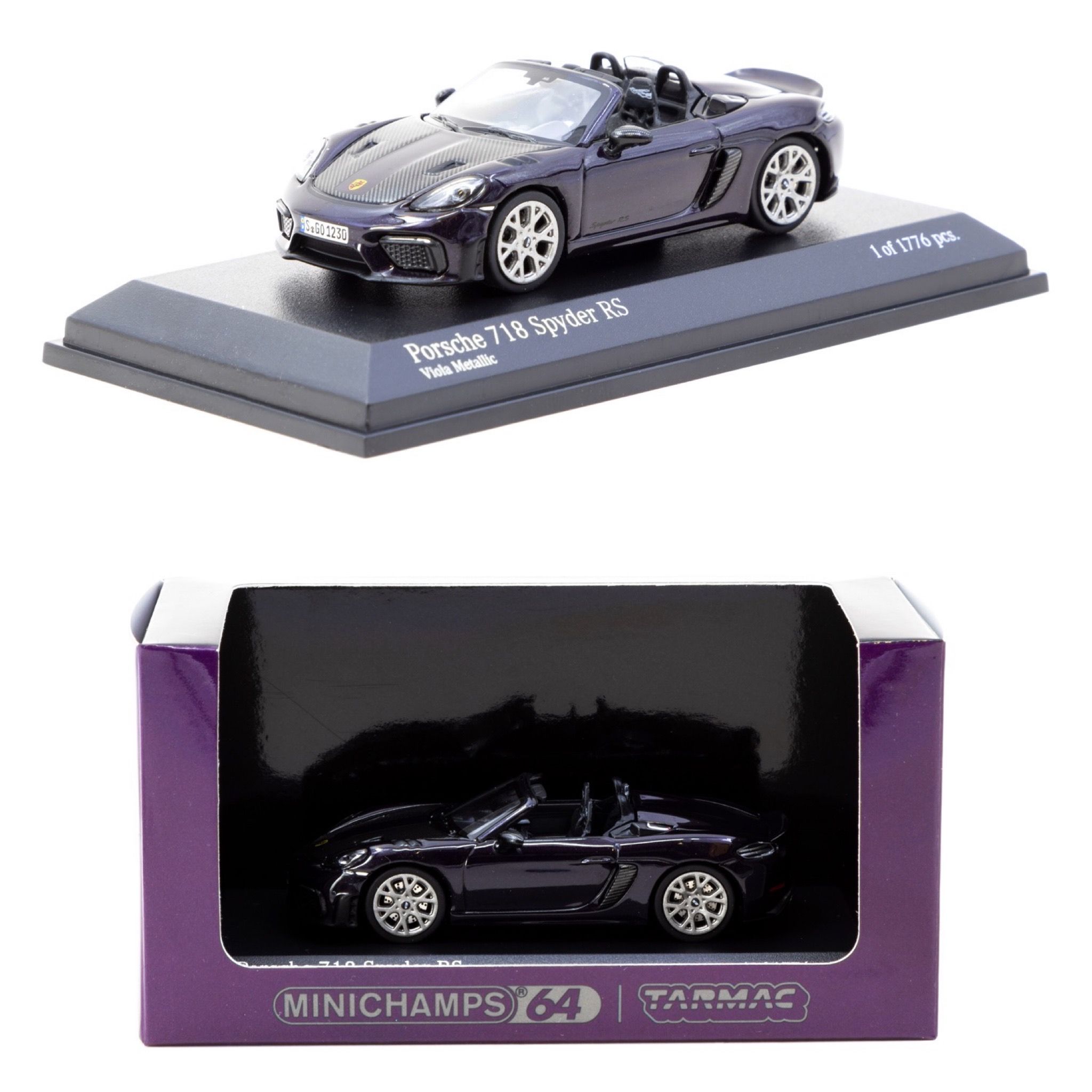 Porsche 718 Spyder RS Viola Metallic 全球特別限定版❗️