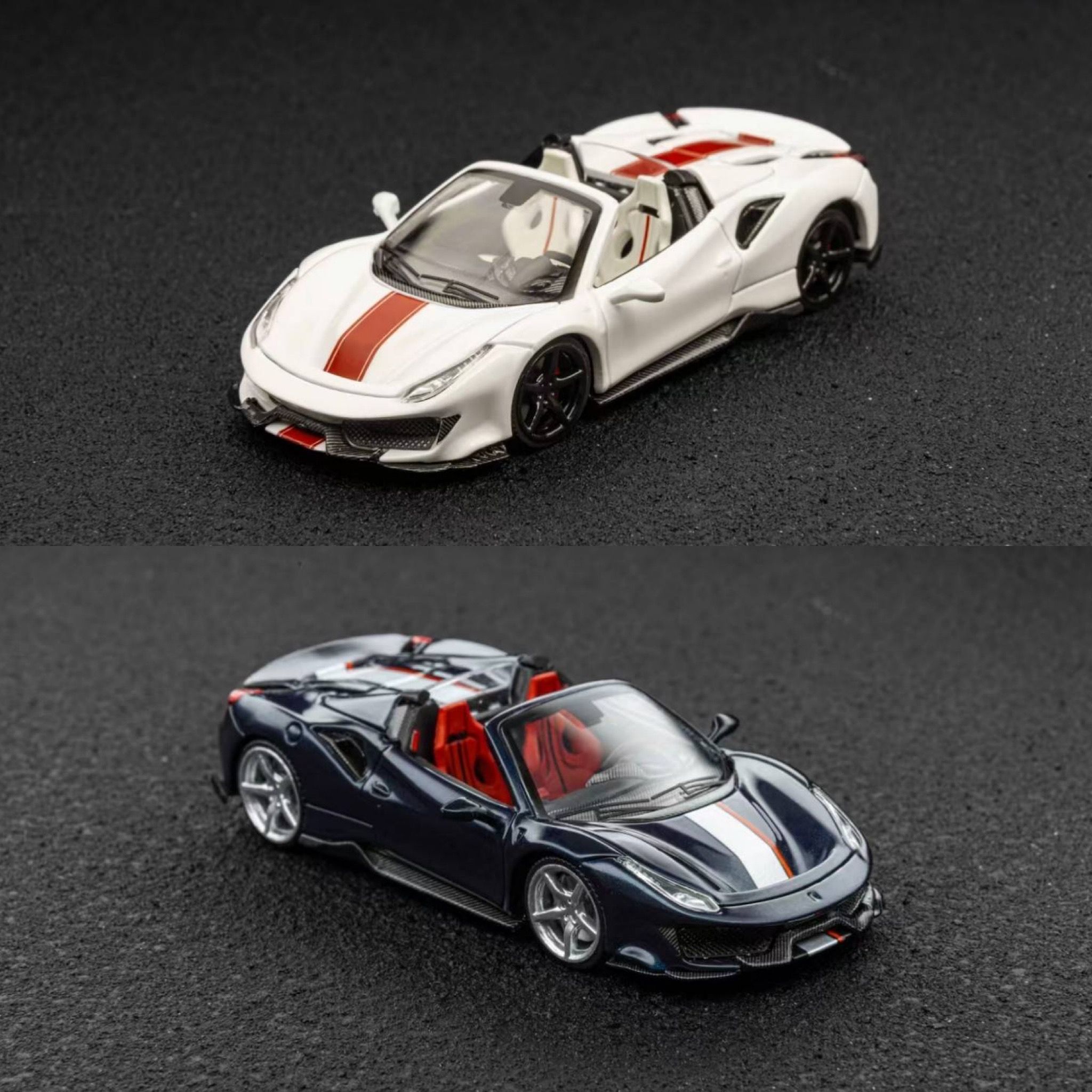 TPC 1/64 Ferrari 488 Novitec 敞篷版 全球限量 999 台