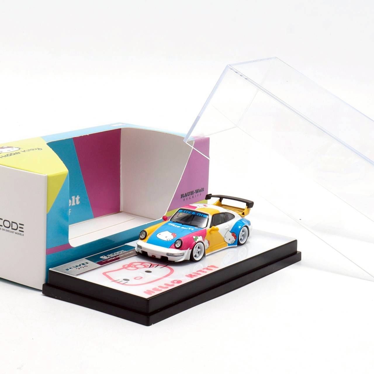 Decode 1/64 Porsche RWB 964 HEC展場限定版