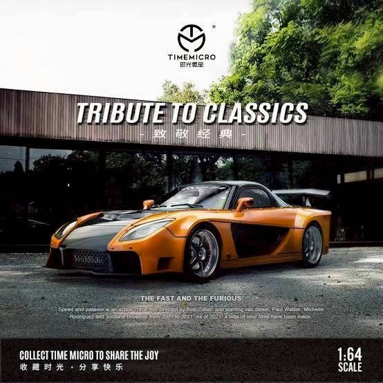 Timemicro 1/64 Mazda RX7 Veilside  現貨、預購區