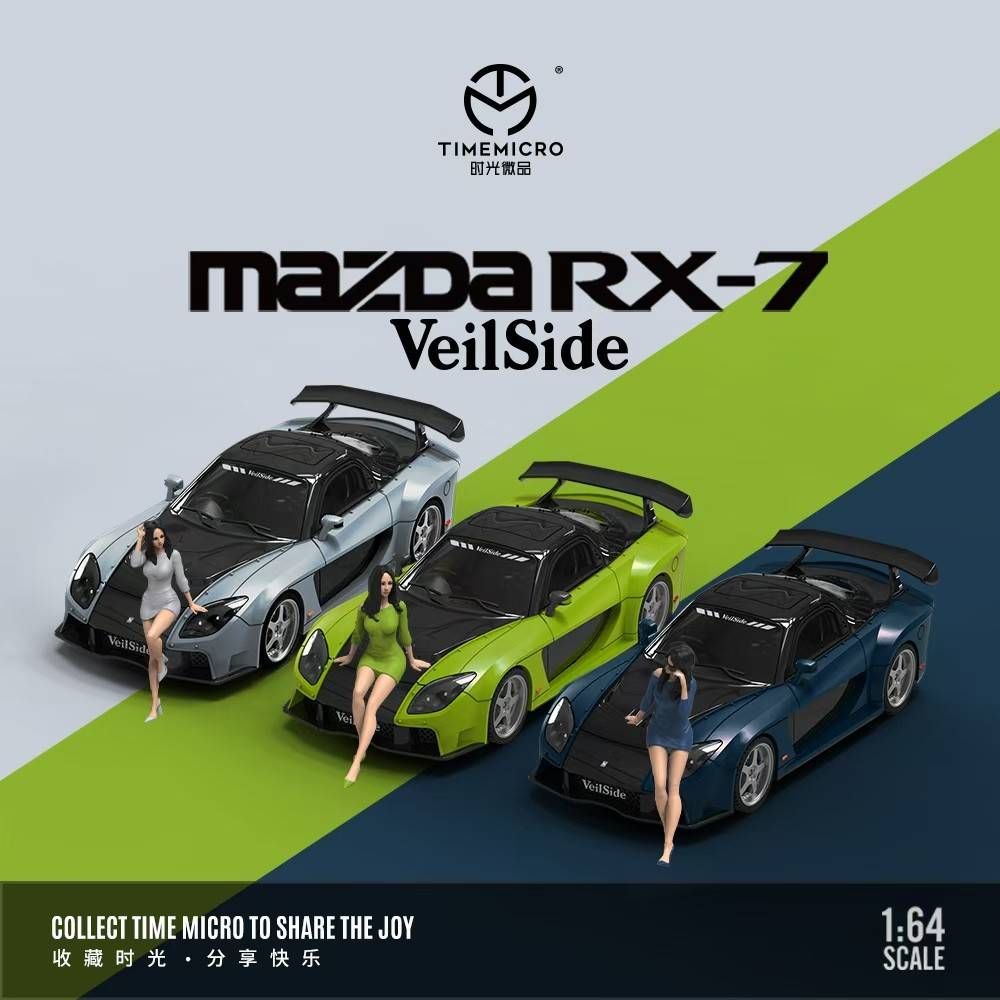 Timemicro 1/64 Mazda RX7 Veilside 現貨、預購區
