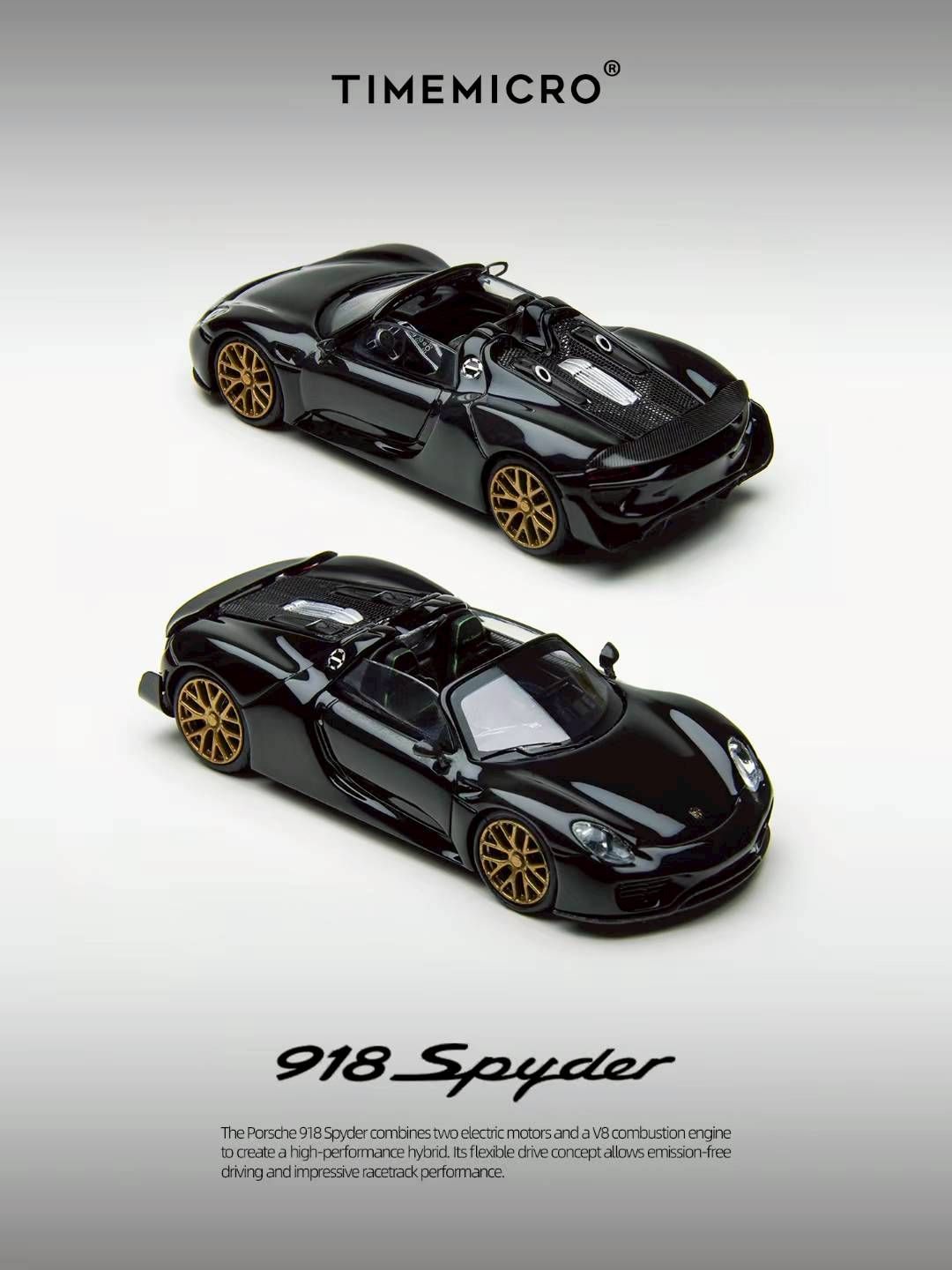 Timemicro 1/64 Porsche 918 Spider 預購區
