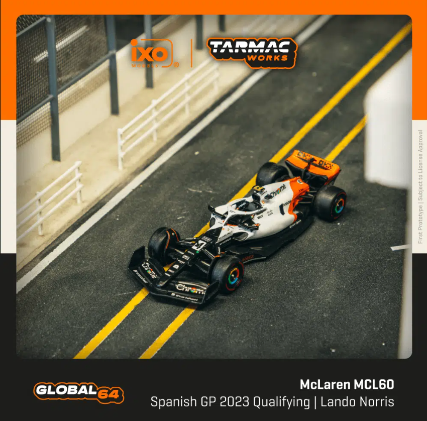 McLaren MCL60 Spanish Grand Prix 2023 Qualifying Lando Norri